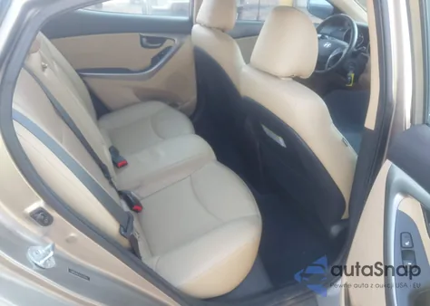 2013 Hyundai Elantra Limited from USA, damaged, VIN 5NPDH4AE3DH237425